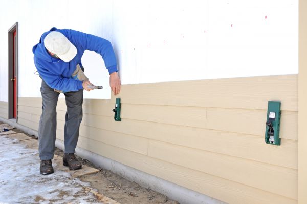 Cement Cladding Installation in West Bend