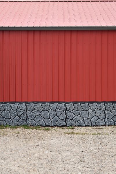 Corrugated Siding Installation in West Bend